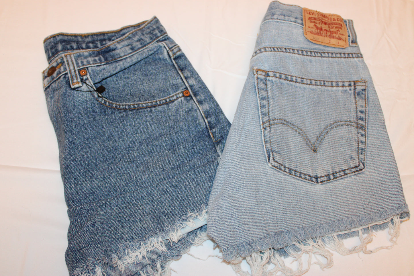 Upcycled Levi Denim Shorts