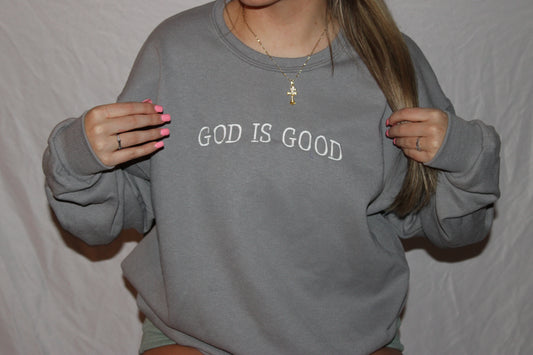 God is Good Crewneck (multiple colors)