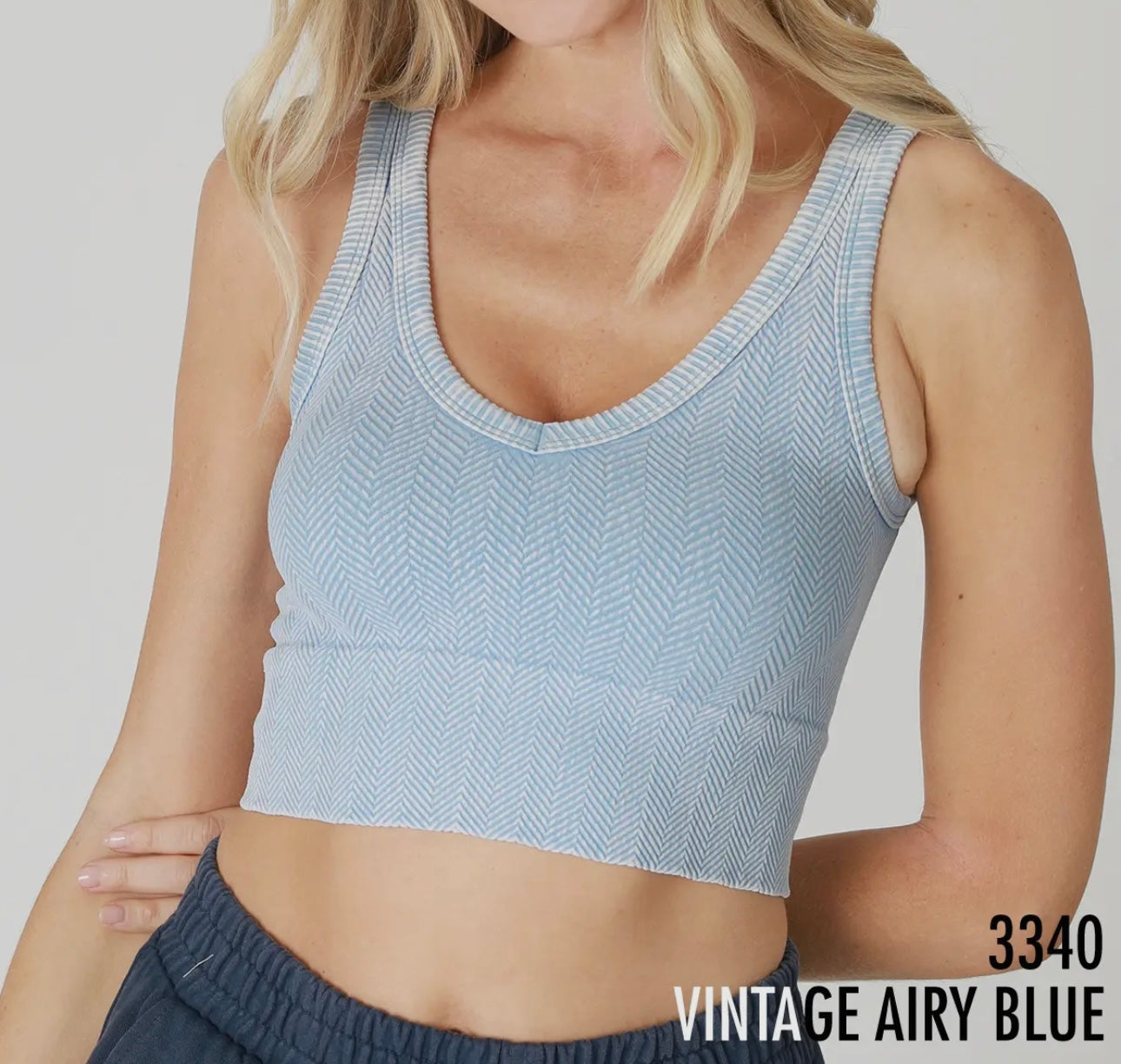 Reversible Ribbed Crop Top (multiple colors)