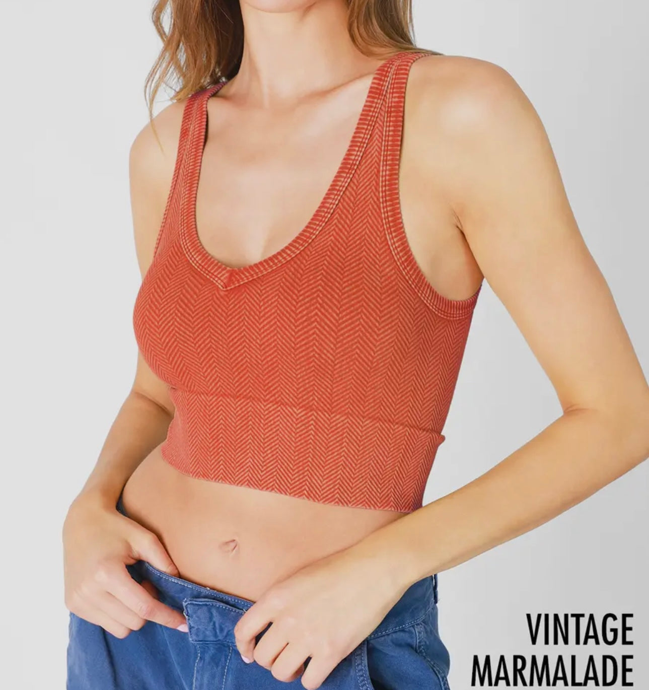 Reversible Ribbed Crop Top (multiple colors)